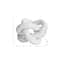 Hello Honey® 6" White Decorative Interlocking Marble Chain with 3 Links